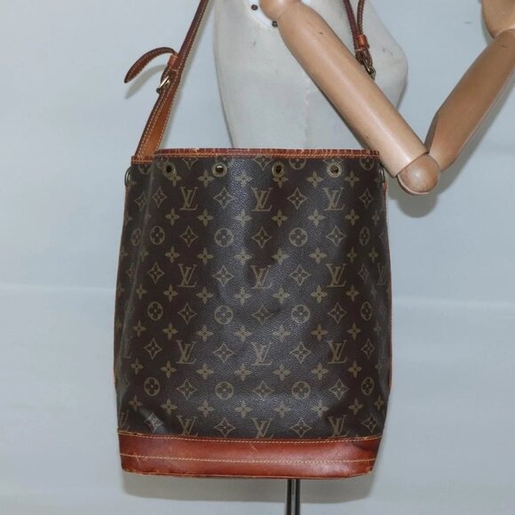 LOUIS VUITTON Monogram Noe Shoulder Bag - Picture 1 of 15
